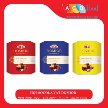 HỘP GIẤY SOCOLA VÁT DOMIOR